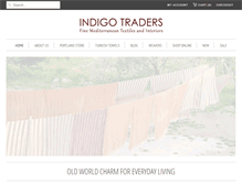 Tablet Screenshot of indigotraders.com